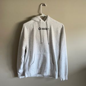 Glossier White Speckled Hoodie